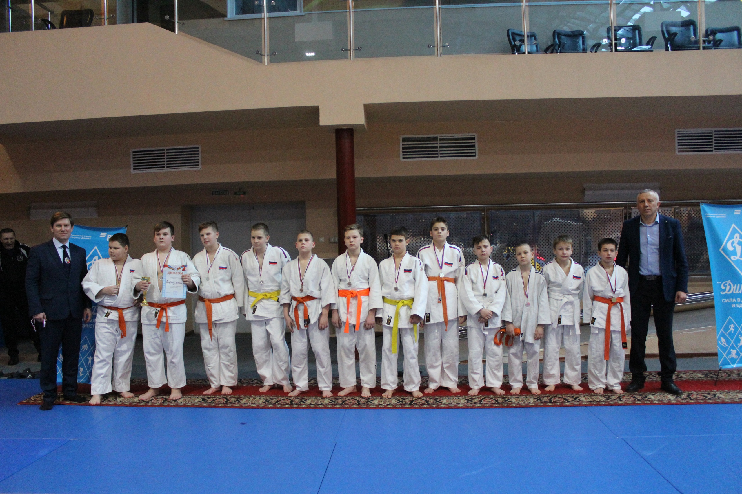 В Старом Осколе завершился командный турнир по дзюдо среди юношей 2012-2013 г.р., посвященный Дню защитника отечества.
