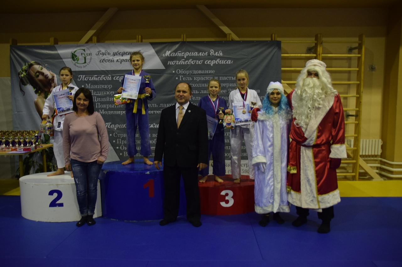 Открытое первенство спортивной школы имени Александра Невского на призы Деда Мороза прошло во Дворце спорта.